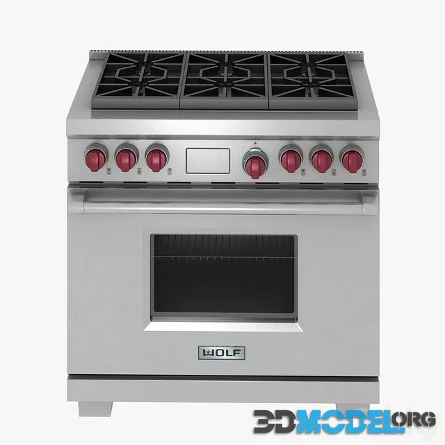 Wolf gas stove