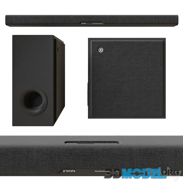 Yamaha soundbar with subwoofer