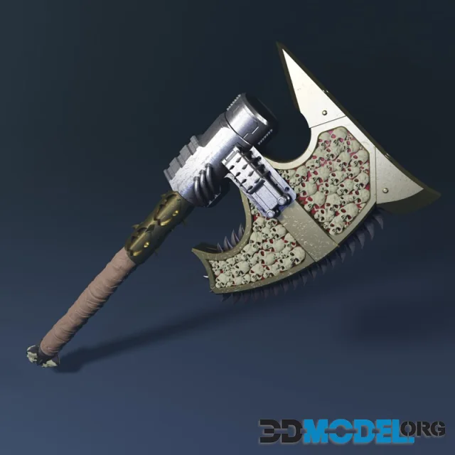 Demon Chain Ax – Printable