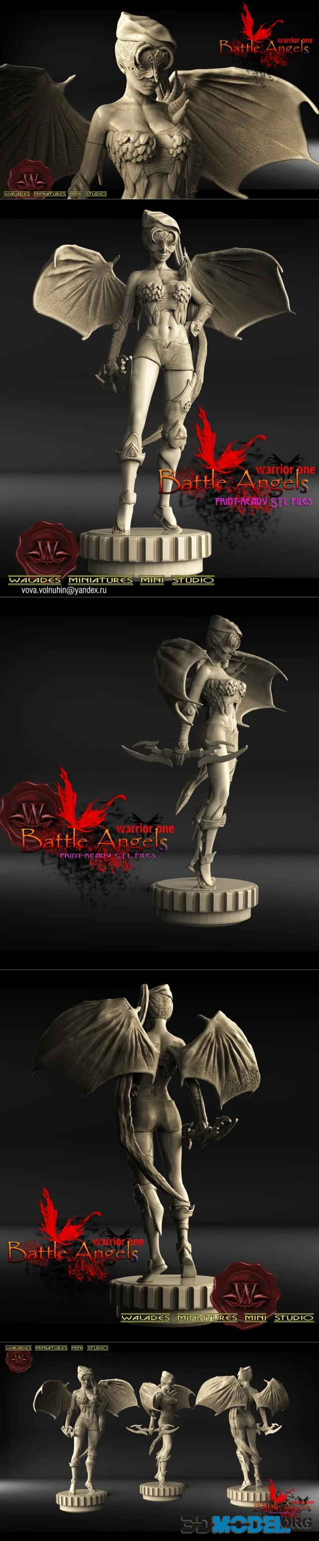 Walades Studio - Battle Angel – Printable