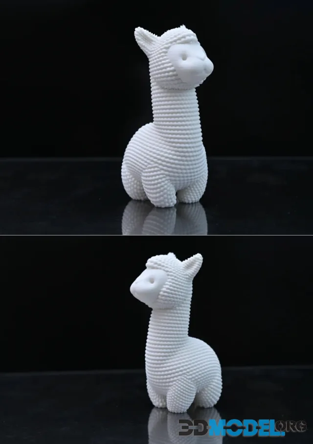 Adorable Knitted Alpaca 2 – Printable