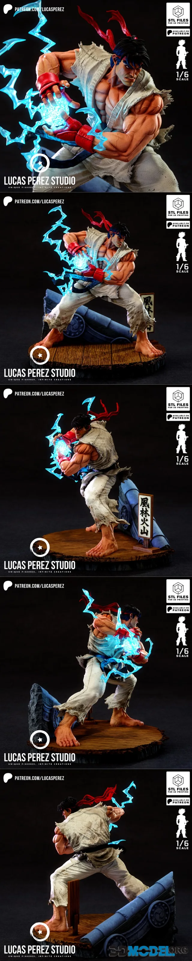 Lucas Perez Studio - Ryu – Printable