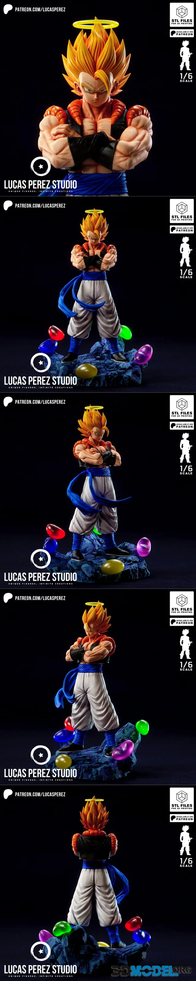 Lucas Perez Studio - Gogeta – Printable