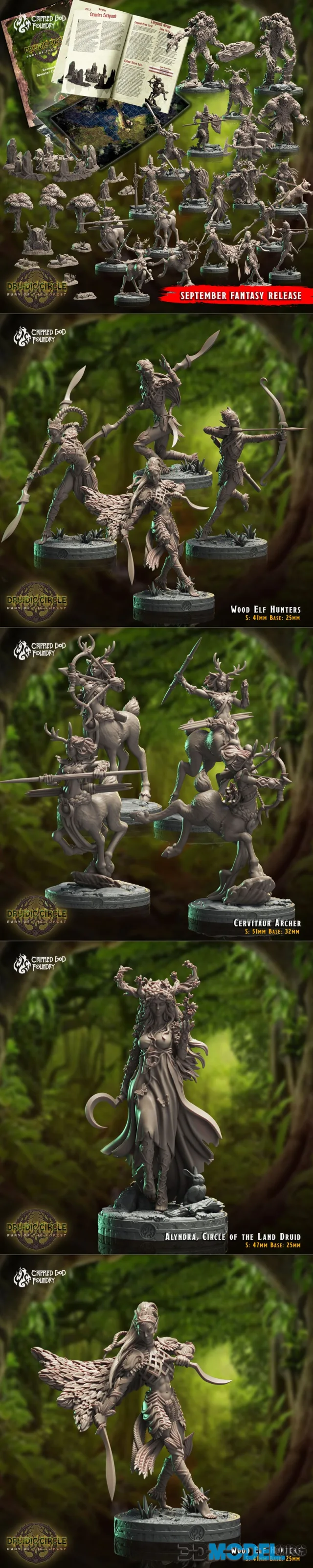 Crippled God Foundry - Druidic Circle – Printable