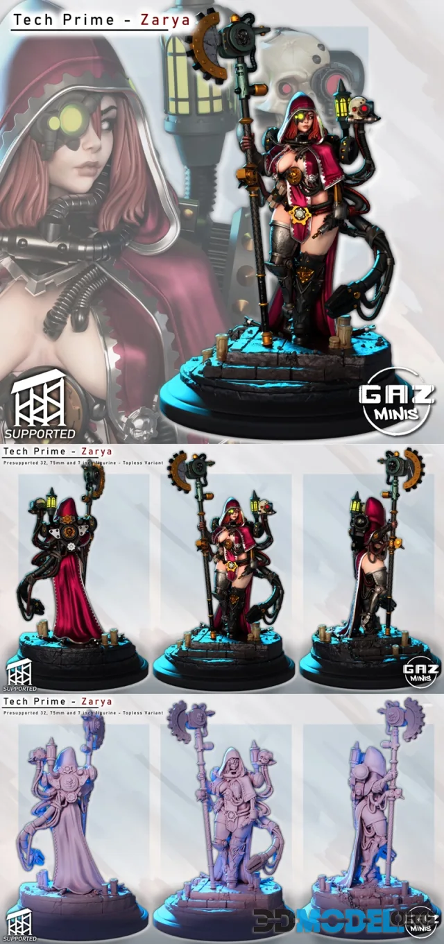 Gaz Minis - Tech Prime Zarya – Printable