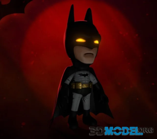 Batman toy style – Printable