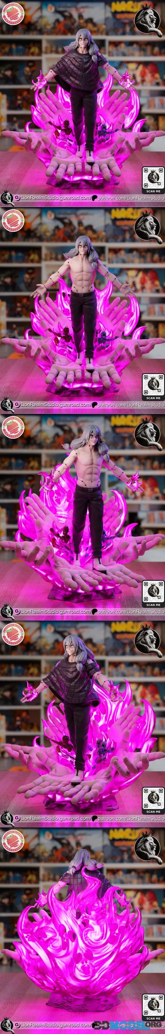 LionRealm Studio - Mahito from Jujutsu Kaisen – Printable