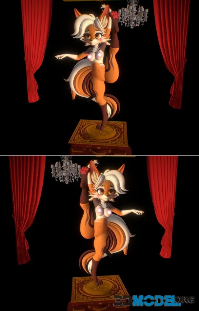 Kino Furry Fox Girl – Printable