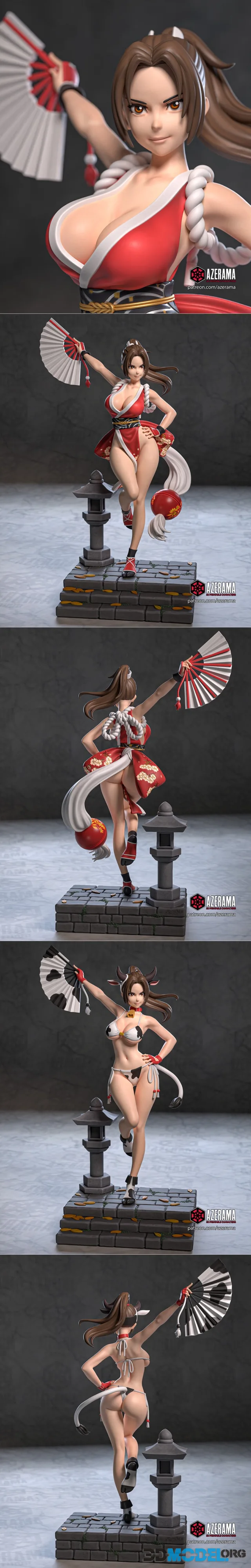 Azerama - King of Fighters - Mai Shiranui – Printable