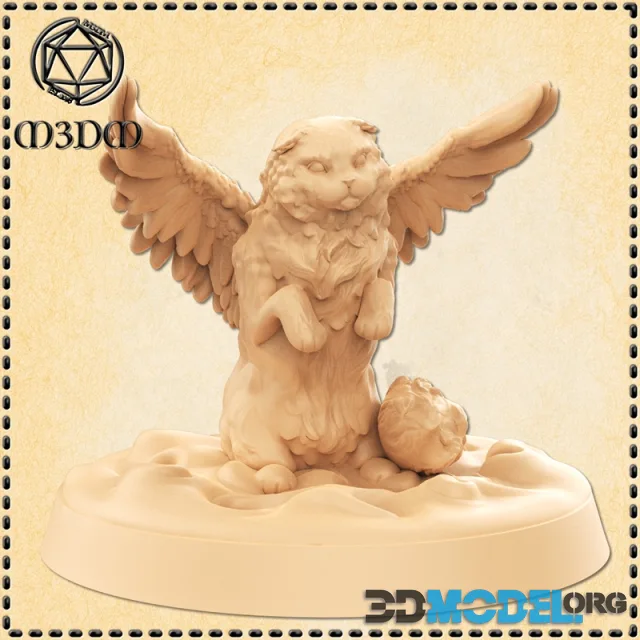 M3DM - Scottish Fold Tressym – Printable