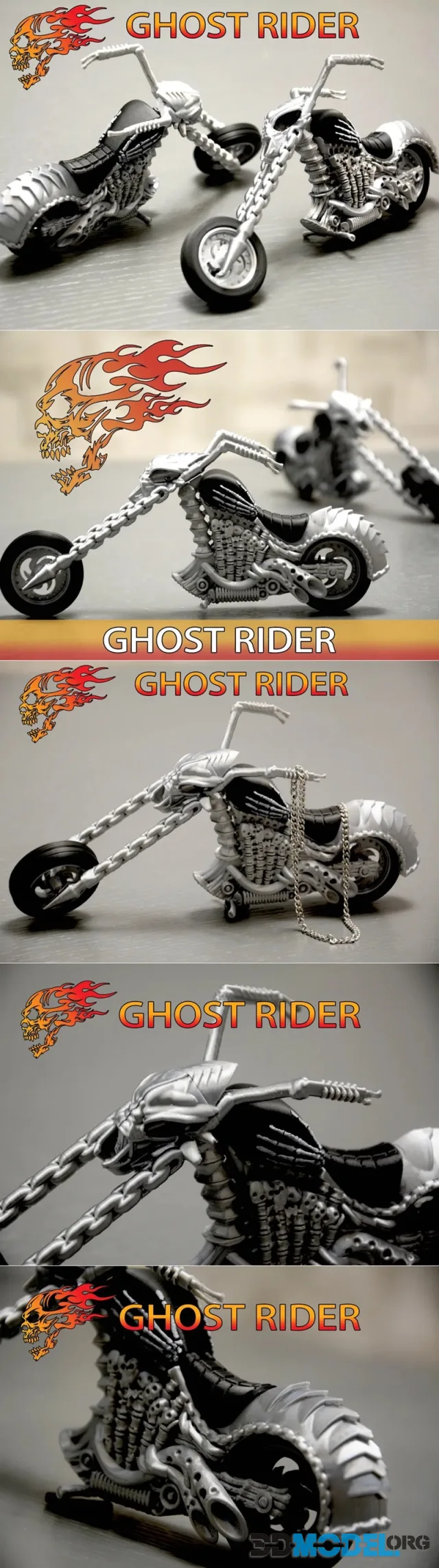 Ghost Rider's motorcycle – Printable