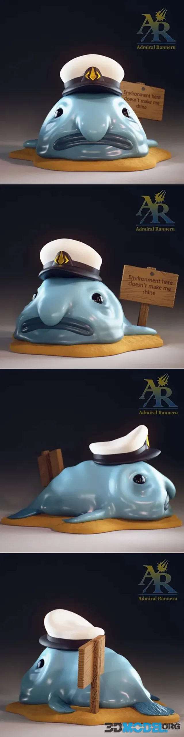 Bloberru - Admiral Ranneru – Printable