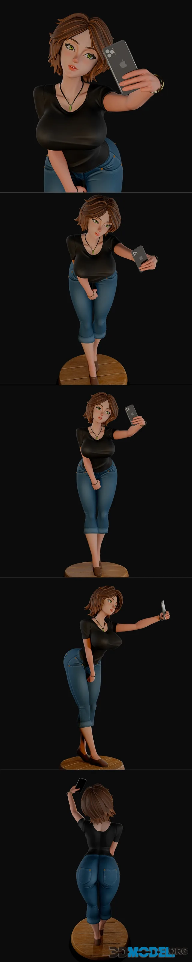 3dMomoji - Big hero - Aunt Cass – Printable