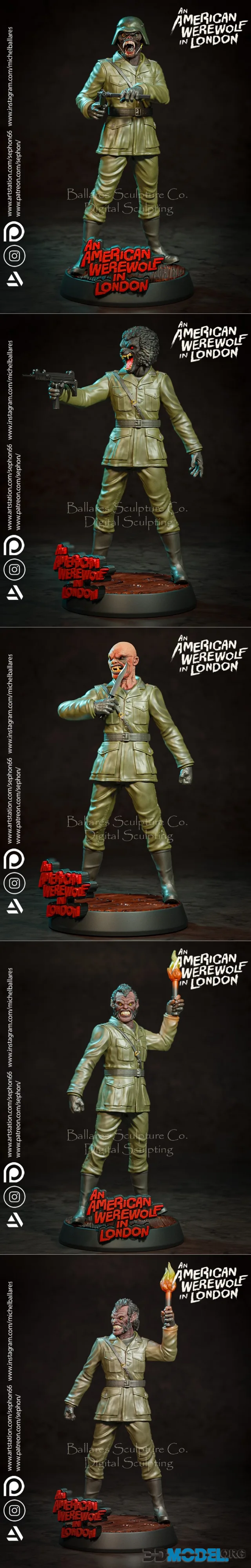 Nightmare Soldier By Creative Geek MB – Printable