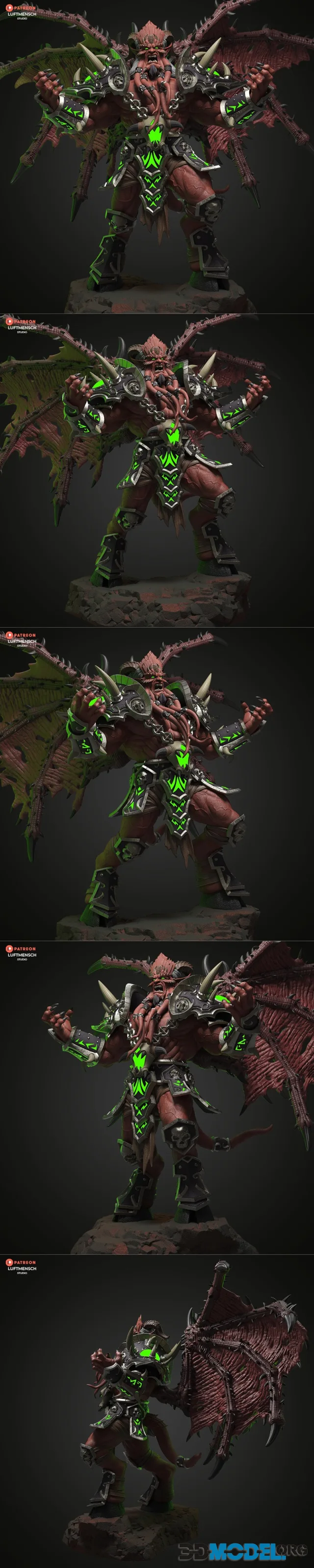 LuftMensch Studio - Kil'jaeden – Printable