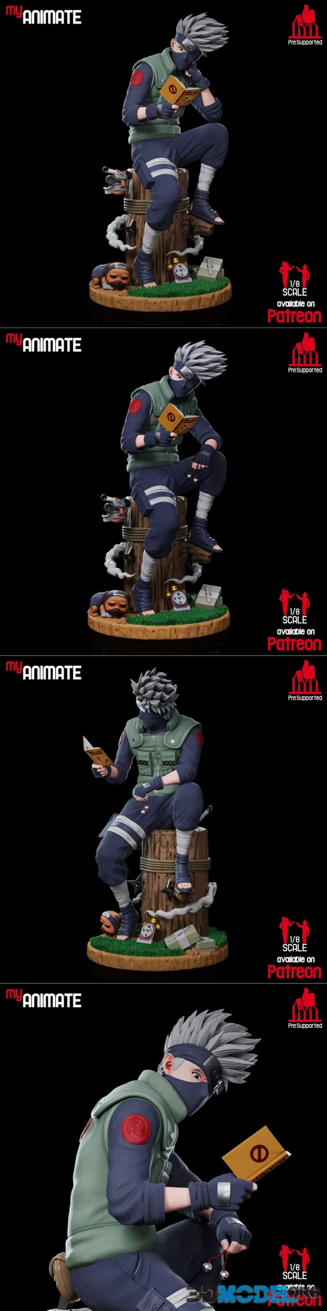 myAnimate - Kakashi Hatake – Printable