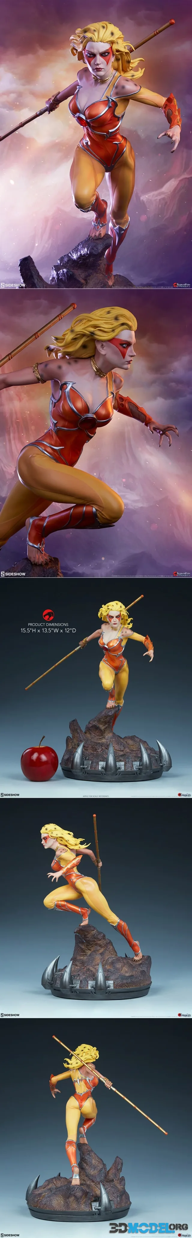 Cheetara Statue – Printable