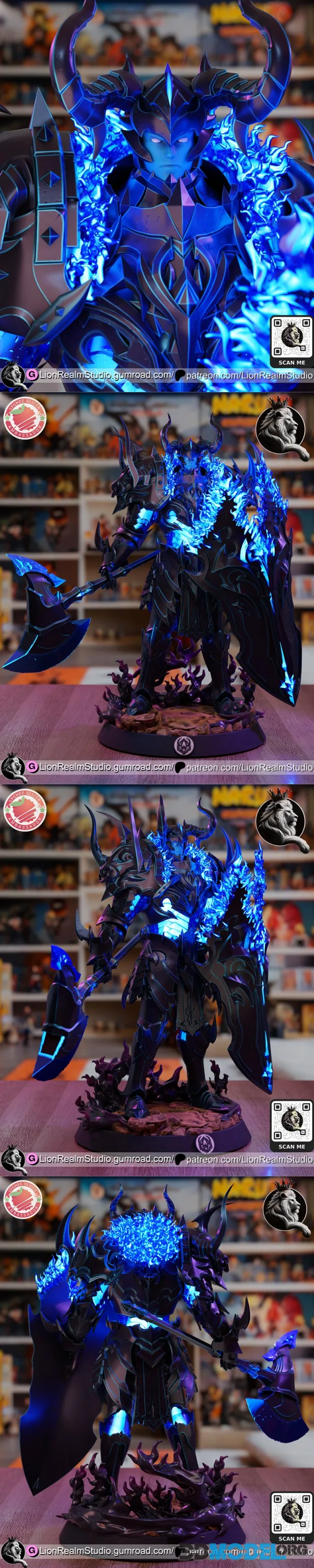 LionRealm Studio - Iron - Solo Leveling – Printable