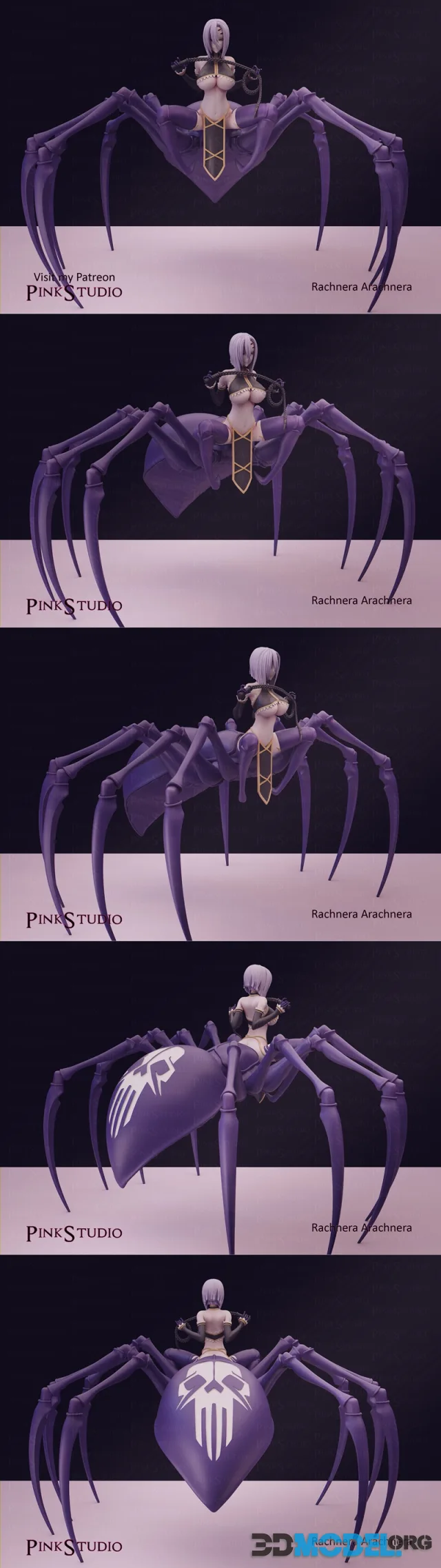 Pink Studio - Monster Musume - Rachnera Arachnera – Printable