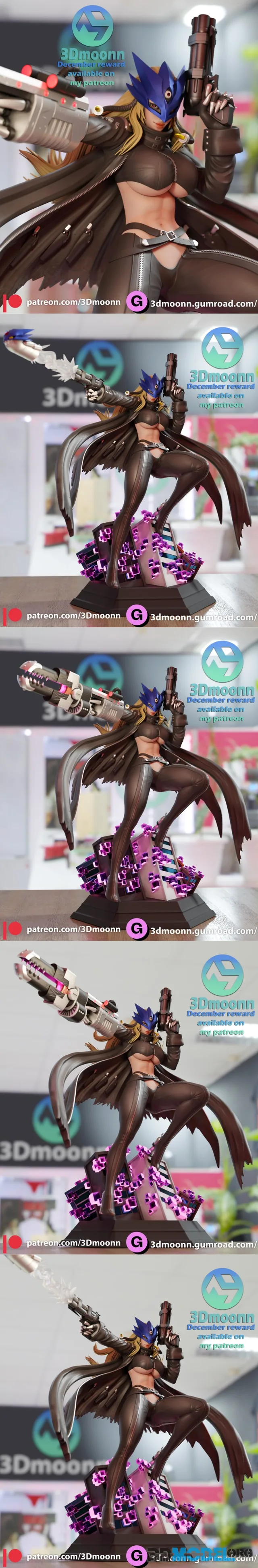 3Dmoonn - Beelstarmon Digimon – Printable