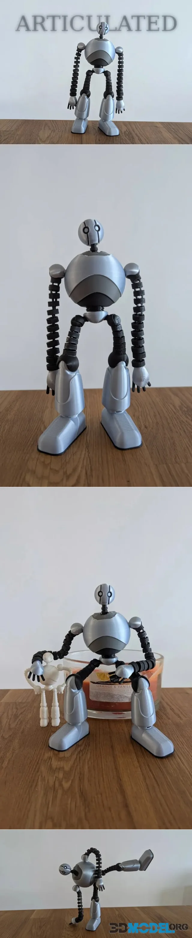 Articulated Roz by The Wild Robot movie – Printable