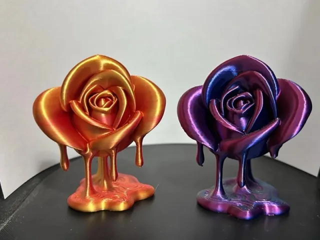 Dripping Flower Statue – Printable