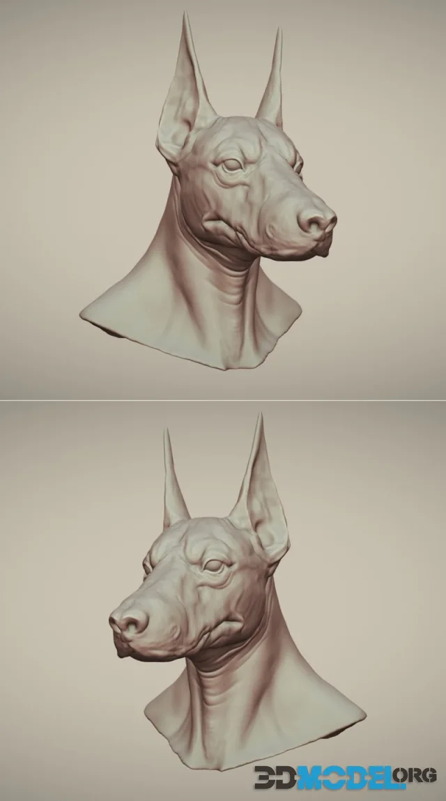 Anubis Head – Printable