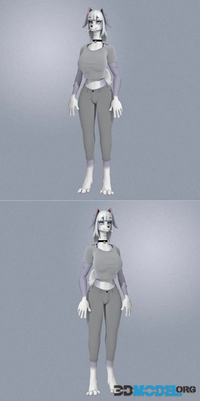 Female Dog Furry – Printable