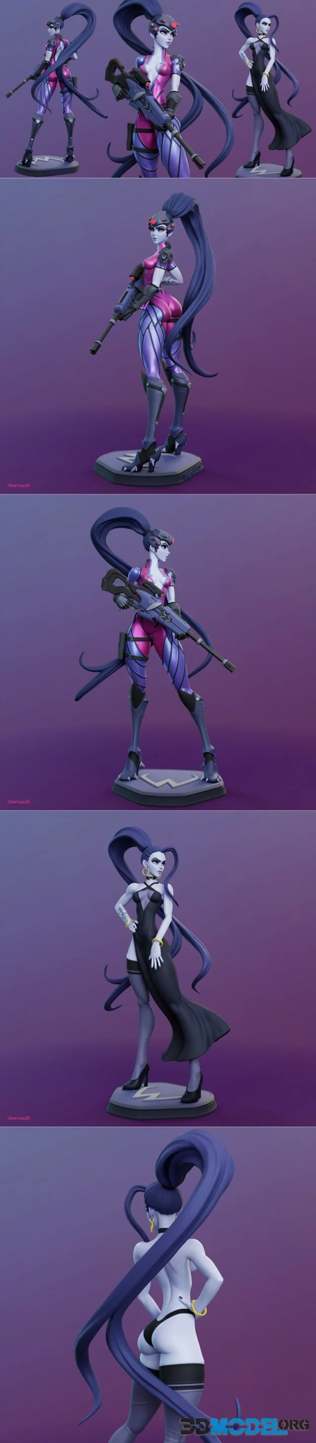 Dinamuuu3D - Widowmaker – Printable