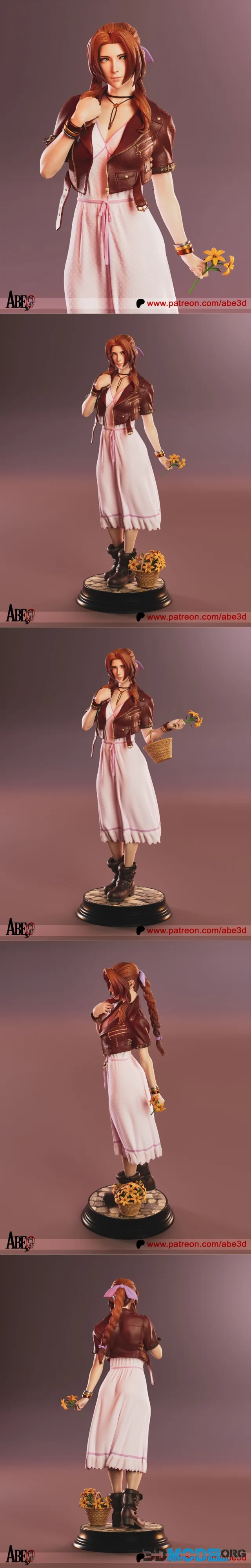 Abe3D - Aerith – Printable