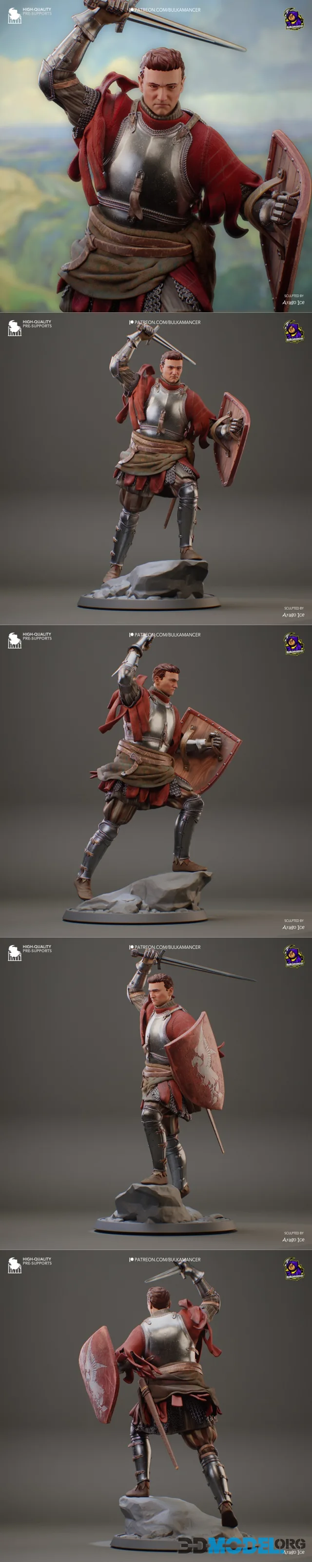 Bulkamancer Sculpts - Henry of Skalitz - Kingdom Come - Deliverance II – Printable