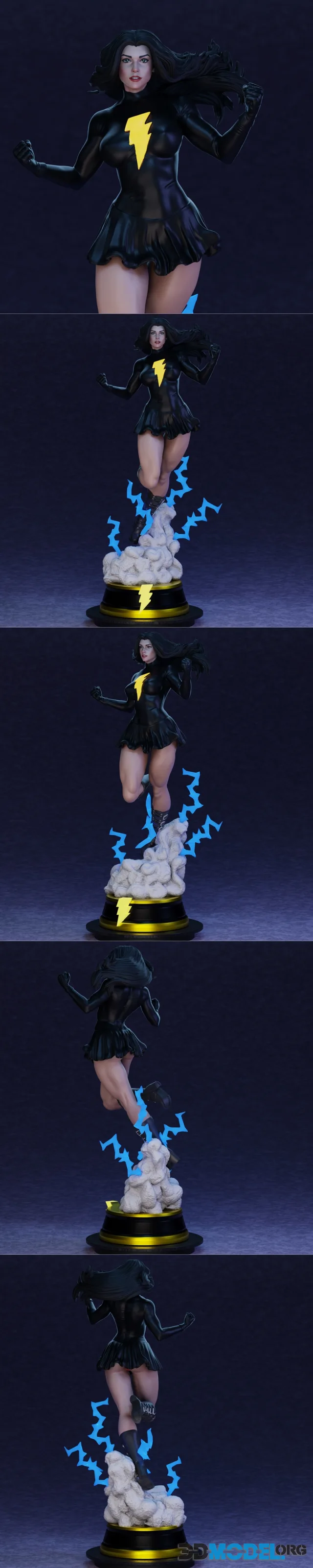 BrunoArt3D - Black Mary Marvel – Printable