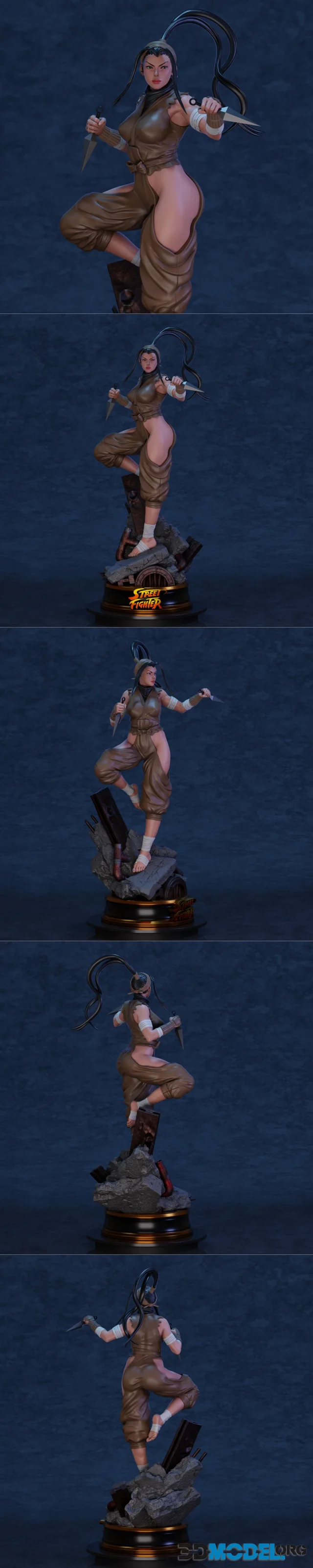 BrunoArt3D - Ibuki from Street Fighter – Printable