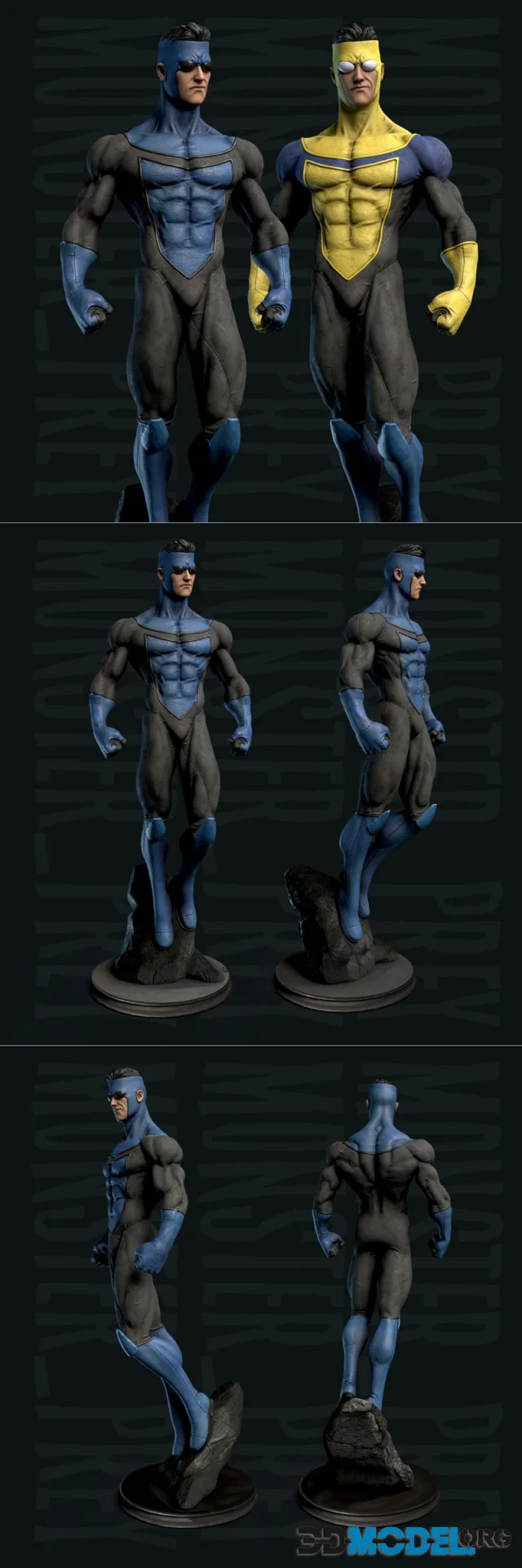 Invincible - MonsterPrey – Printable