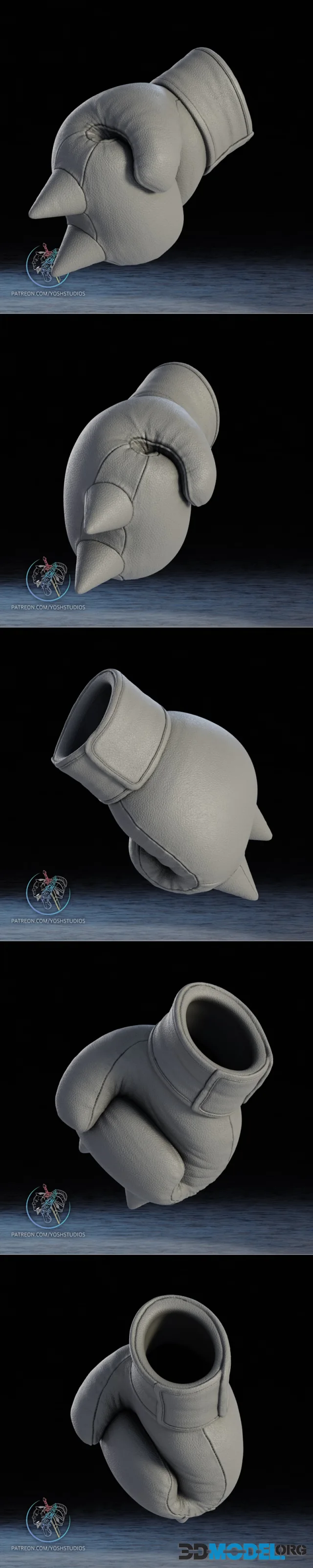 Knuckles Gloves – Printable