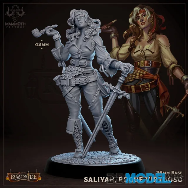 Saliyah, Rogue Virtuoso – Printable