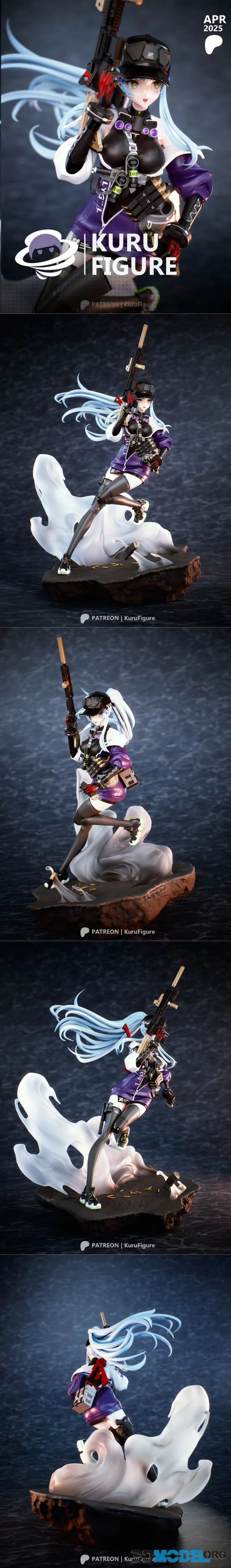 Kuru Figure - Girls Frontline - Klukai – Printable
