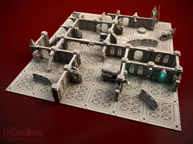 Dragon's Rest - Sci-Fi Precinct Umbra 005 – Printable