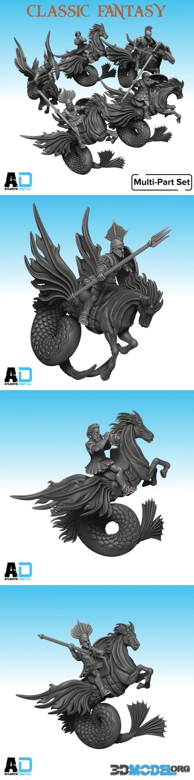 Cavalry of Poseidon – Printable