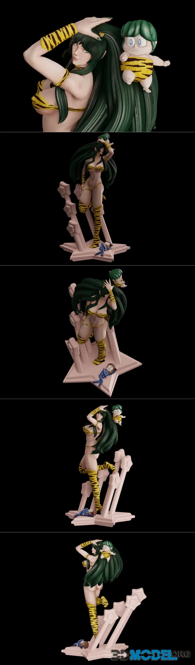 PgGasta - Urusei Yatsura Lum - Also with NSFW version – Printable