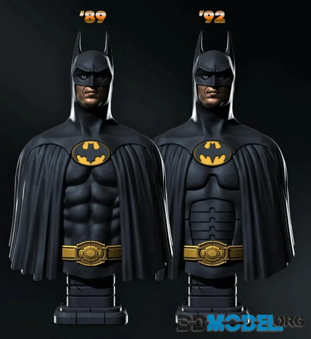 Batman 89 - 92 bust – Printable