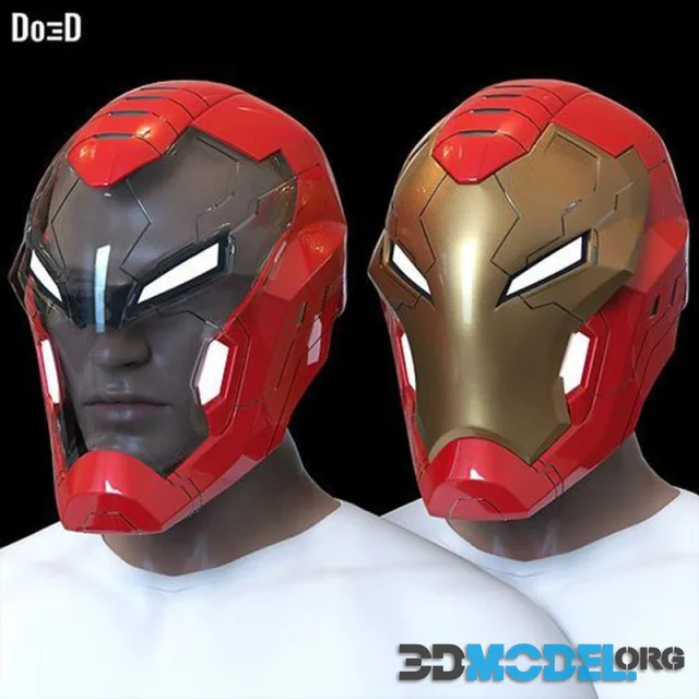 Iron Man Rivals helmet – Printable