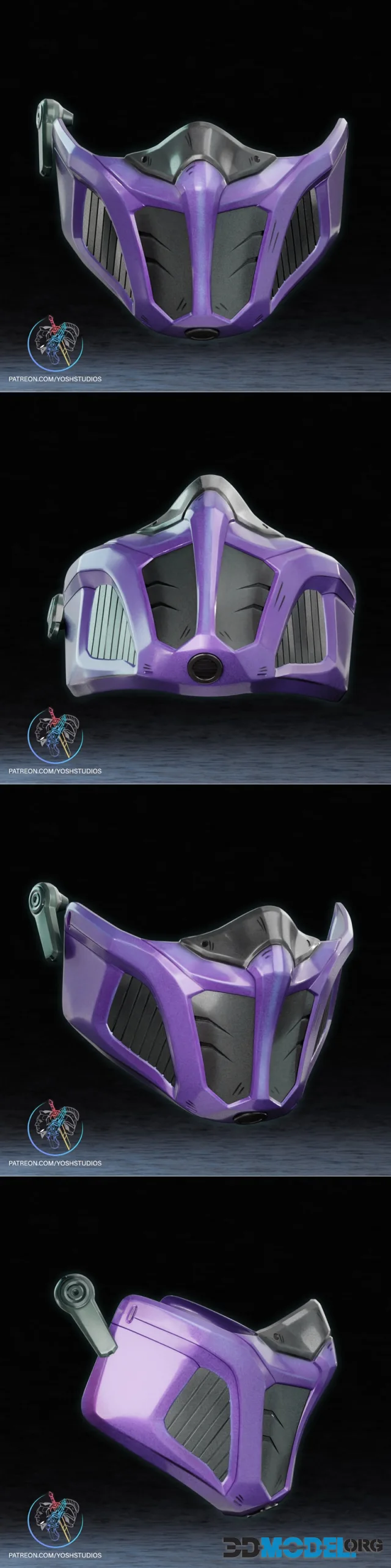 Hawkeye Marvel Rivals Mask – Printable