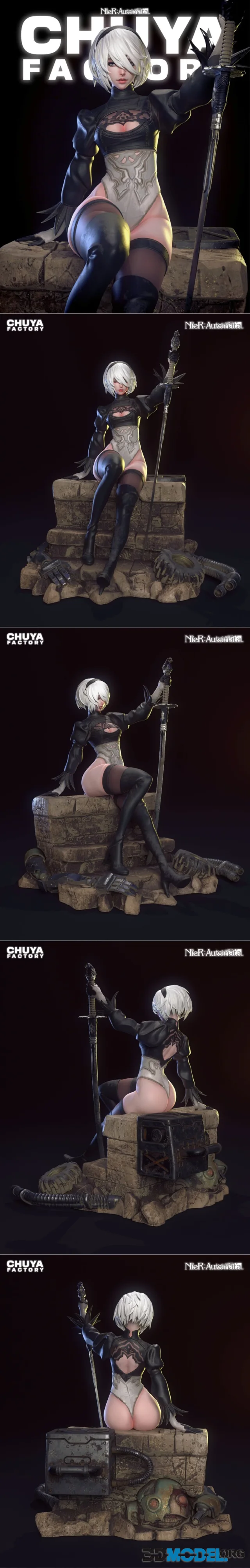 Chuya Factory - 2B – Printable
