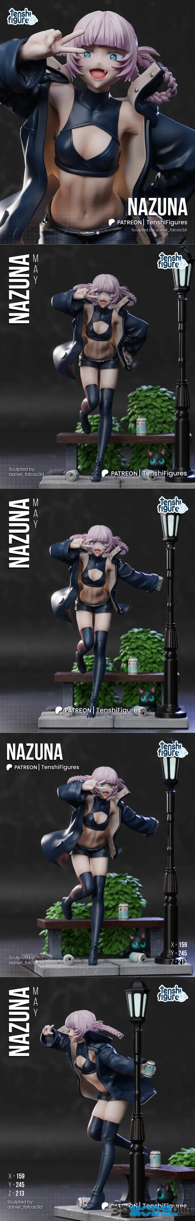 Tenshi Figures - Call of the Night - Nazuna Nanakusa – Printable