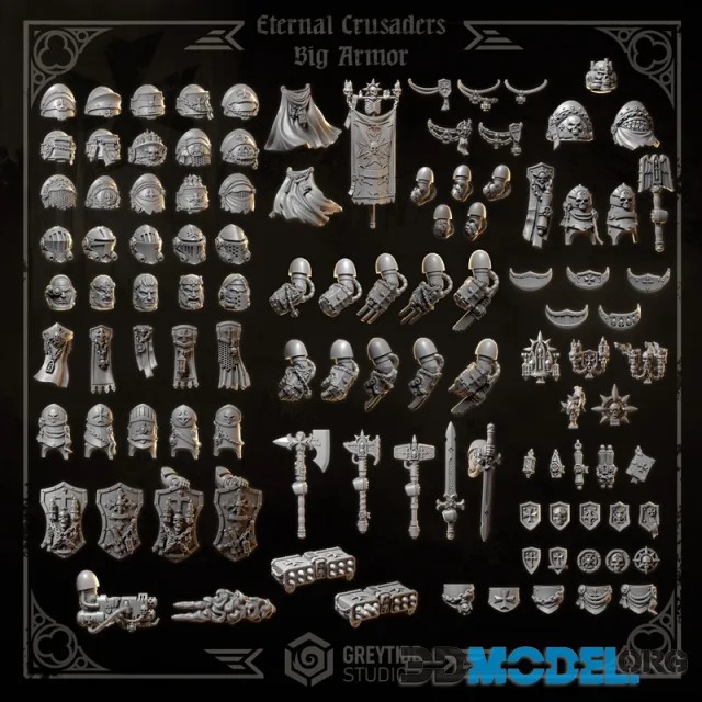 Eternal Crusaders Big Armor Pack – Printable