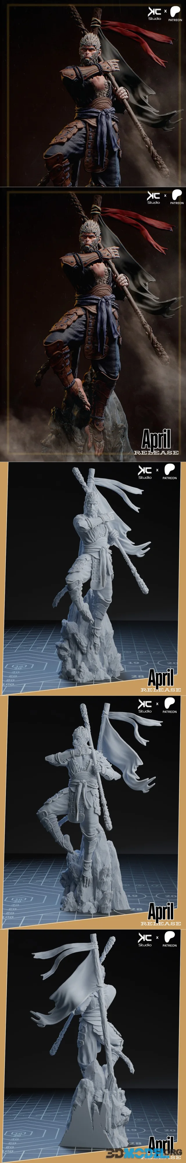 KcStudio - Wukong - Black Myth Wukong – Printable