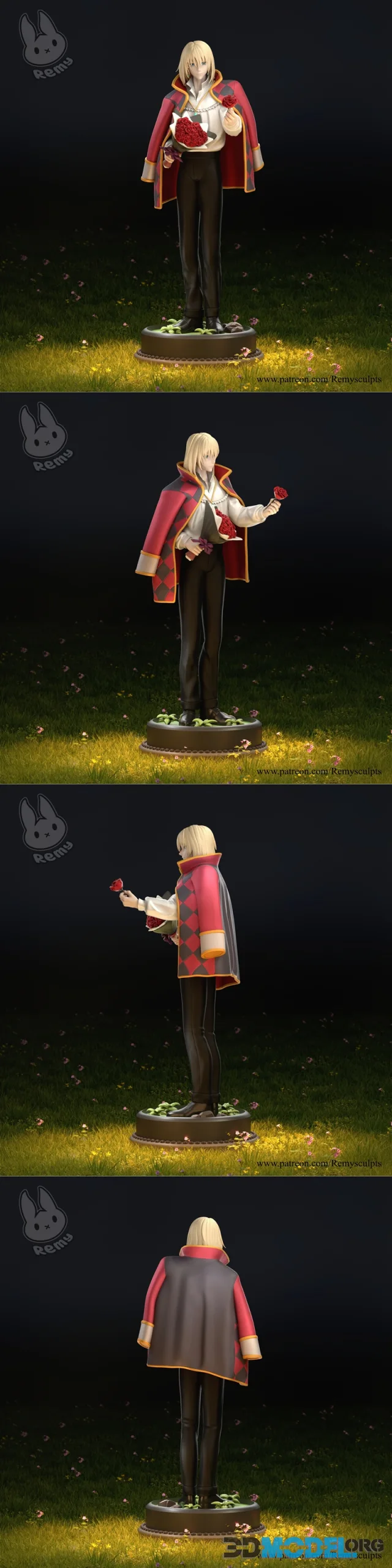 Remy Sculpts - Howl (Howl's Moving Castle) – Printable