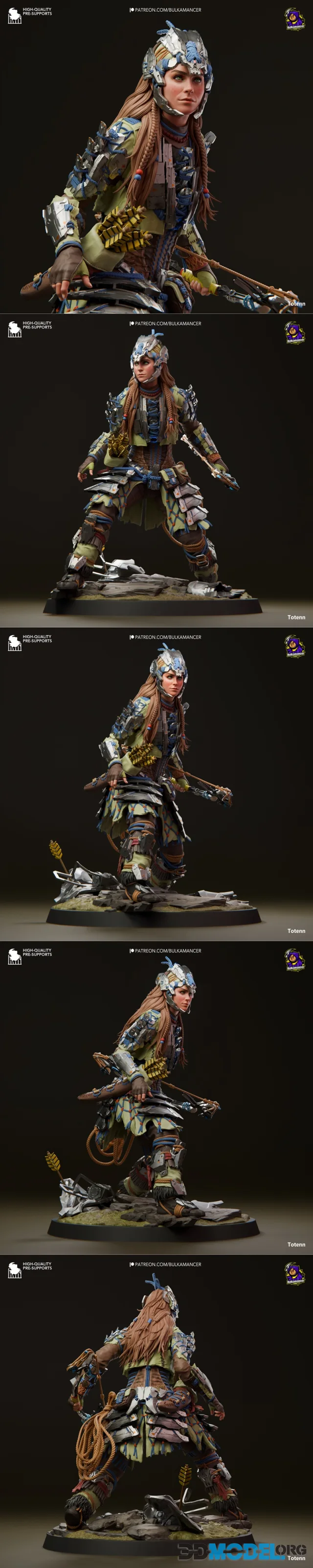 Bulkamancer Sculpts - Aloy - Horizon – Printable