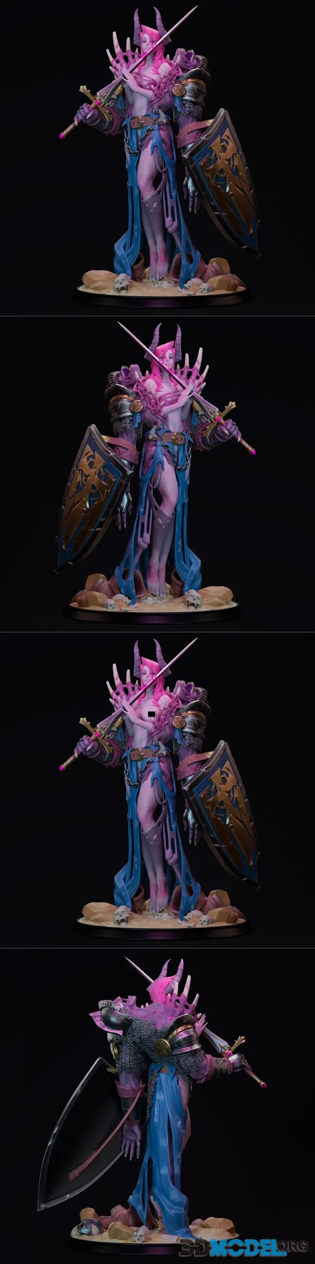 Goyd Figures - Necromander Demon – Printable